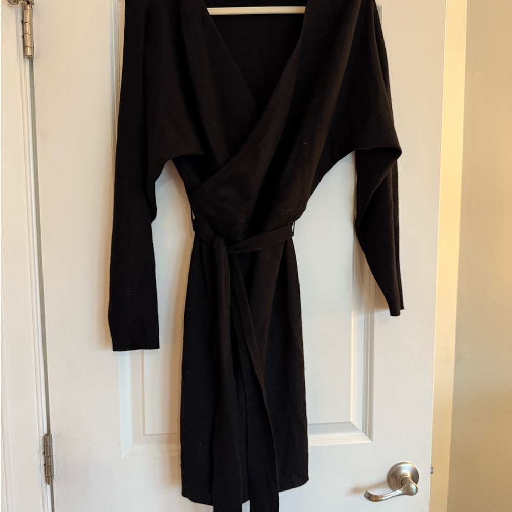 Black Wrap Dress